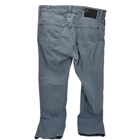 Mavi Jeans Mens 34x29 ACTUAL Zach Straight Leg Dusty Blue Denim - Picture 3 of 8